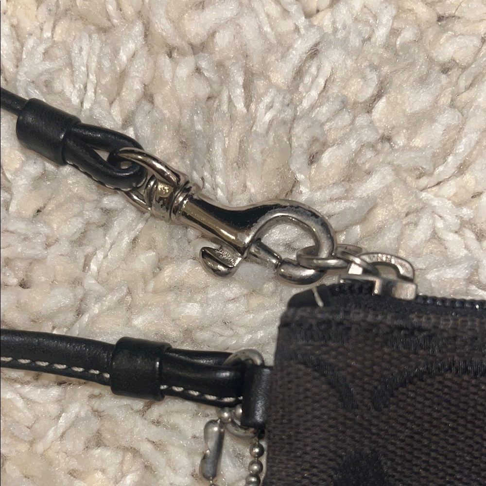 Coach Black Wristlet - Picture 4 of 10